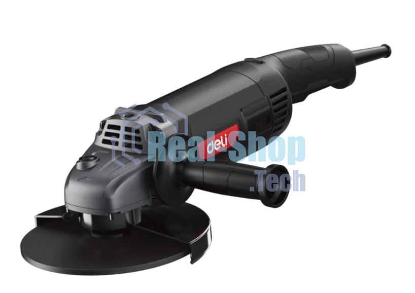 Угловая шлифовальная машина Deli DE-JM180-1E (2000Вт, 180мм, 8500об/мин, картон)