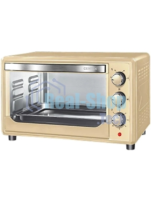 Мини-печь Centek CT-1537-30 бежевый, 30 л, 1600т, +противень 23 см, 4 режима