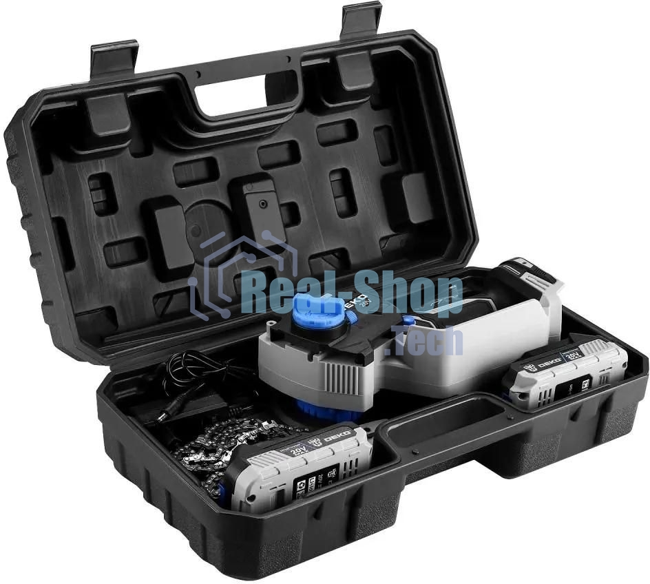 Цепная пила Deko DKCHS 20V, 6 20Вт дл. шины: 6