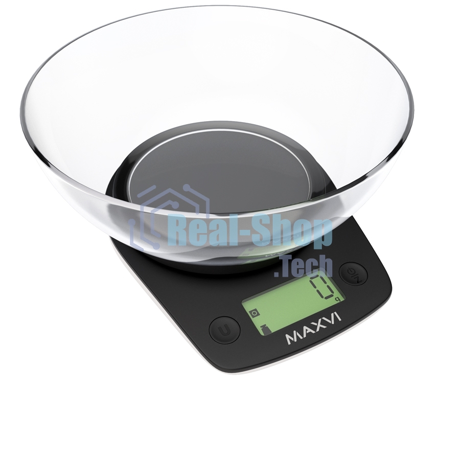 Весы кухонные Maxvi KS102P черный