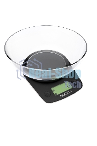 Весы кухонные Maxvi KS102P черный