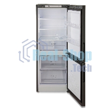 Холодильник Бирюса W6141 графит двухкамерный 165/60л морозилка снизу