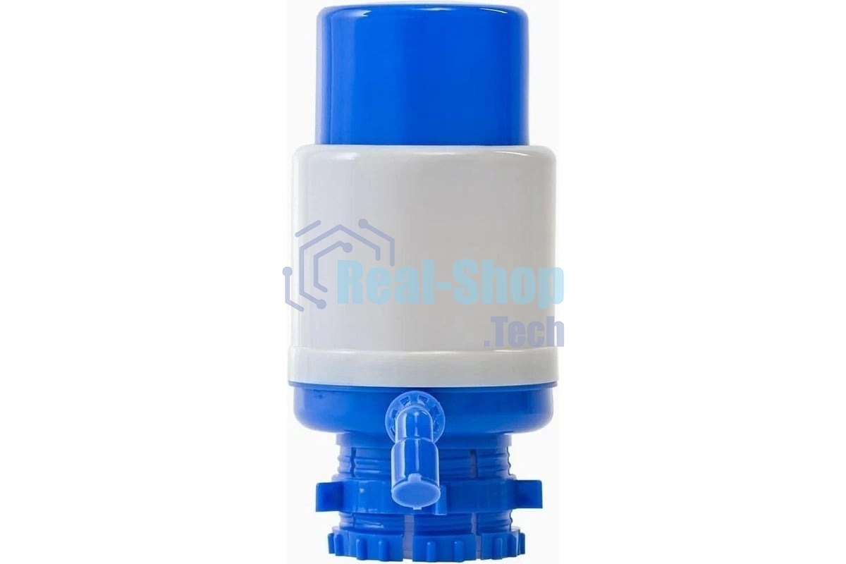 Помпа для 19л бутыли AEL AEL-080 механический белый/синий