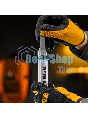 Лезвия Denzel 18 мм, сталь SK5 - 0,5 мм, многосегментные, 10 шт.