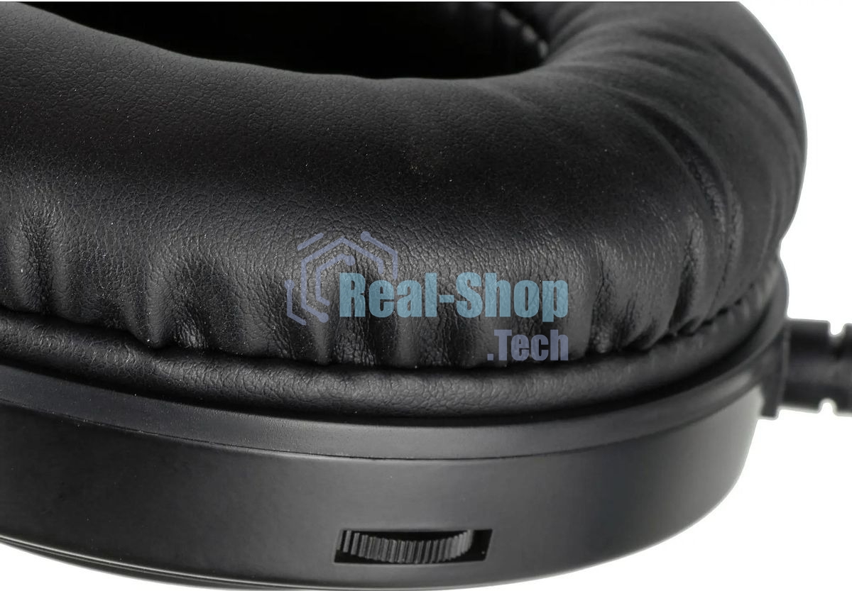 Гарнитура проводная с микрофоном A4 Bloody G521 черный 2.3м мониторные USB оголовье черный