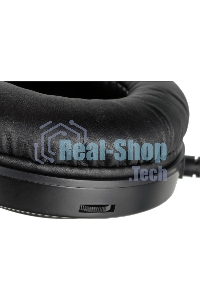 Гарнитура проводная с микрофоном A4 Bloody G521 черный 2.3м мониторные USB оголовье черный