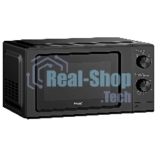 Микроволновая печь BBK 20MWS-730M/B черный, 20 л, 700 Вт, переключатели — поворотный механизм