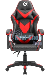 Кресло игровое Defender XCOM BLACK/RED PU