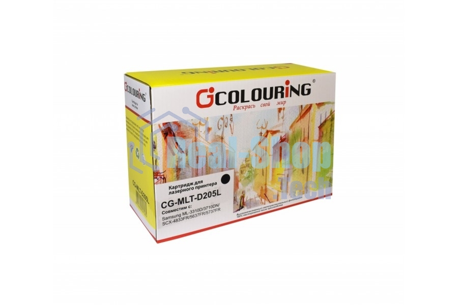 Картридж лазерный Colouring CG-MLT-D205L черный (5000 стр.) для Samsung ML-3310D/3710DN/SCX-4833FR/5637FR/5737FR