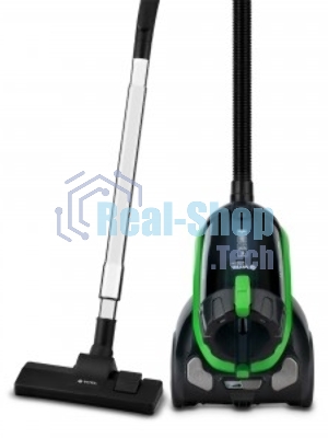 Пылесос Vitek VT-8130 черный/зеленый, 450/2200 Вт, уборка сухая, пылесборник контейнер 3,5 л