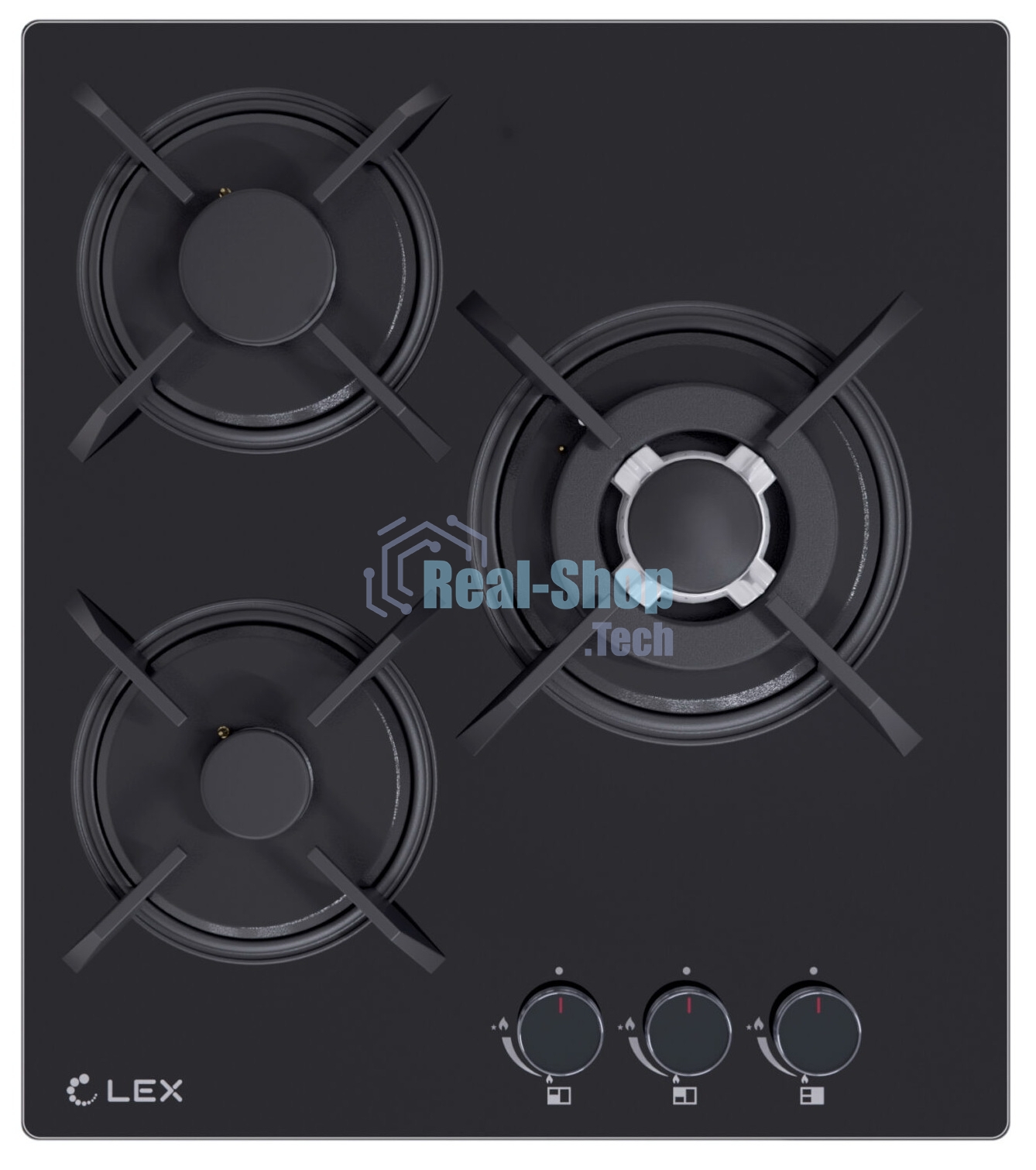 Газовая варочная панель LEX GVG 433 BBL