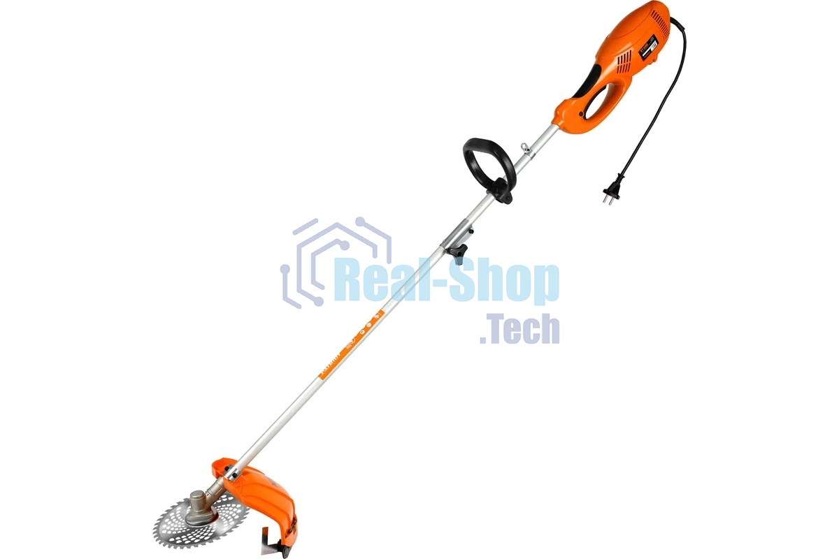 Электротриммер PATRIOT ET 1200 +нож 250304400 мощность 1100Вт, диам.диска 23см, леска 2.4мм, захват 46см