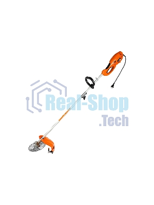 Электротриммер PATRIOT ET 1200 +нож 250304400 мощность 1100Вт, диам.диска 23см, леска 2.4мм, захват 46см