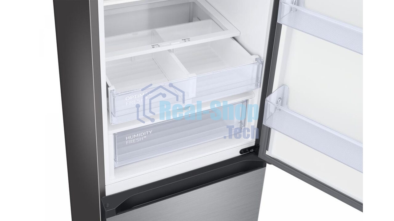 Холодильник Samsung RB38C6B3ES9/EF нержавеющая сталь двухкамерный 276/114 л морозилка снизу, No Frost