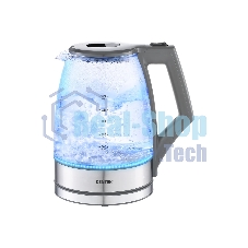 Чайник Centek CT-0014 серый, 2200 Вт, 1.8 л