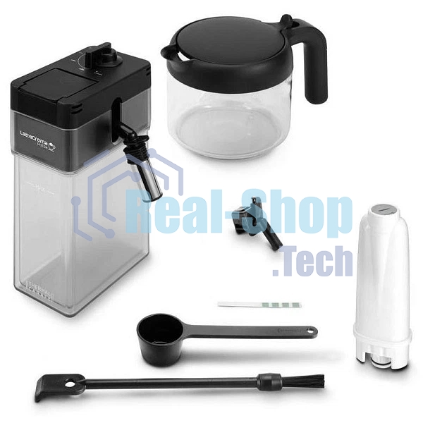 Кофемашина DeLonghi ECAM 610.75.MB металлик/черный, исп. кофе - зерновой/молотый, 2.2 л, 1450 Вт, 19 Бар