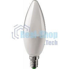 Лампа светодиодная ОНЛАЙТ 82915 OLL-C37-10-230-4K-E14-PROMO 10 Вт