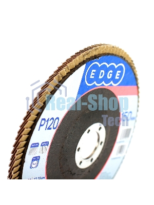 Круг лепестковый торцевой Edge by Patriot 150 ммx22,23 ммxP120