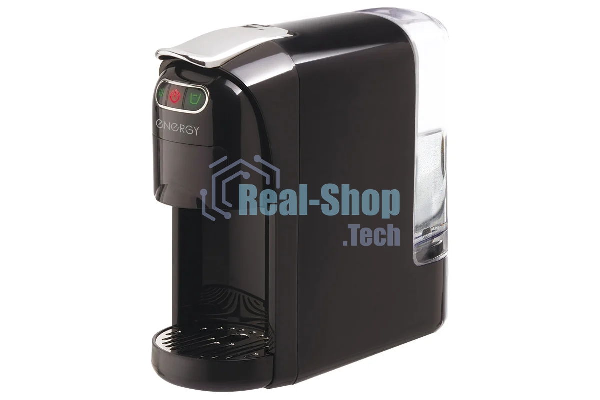 Кофеварка 3 в 1 ENERGY EN-250-3 черный, исп. кофе - капсулы/молотый, 0.7 л, 1400 Вт, 20 бар