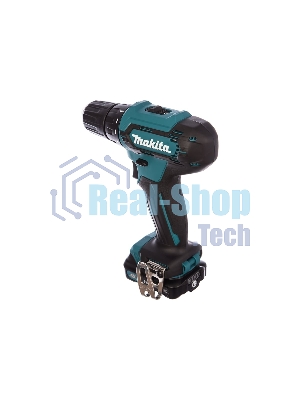 Дрель-шуруповерт Makita DF333DWAE, 12 В, 2 Ач, 30 Нм, щеточный