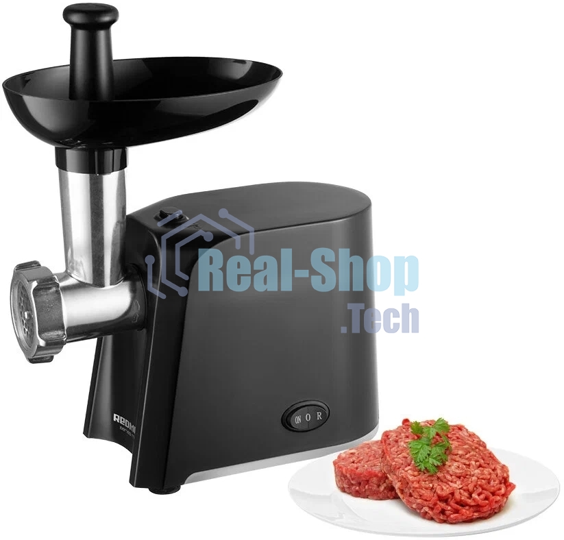 Мясорубка электрическая Redmond RMG-1223 1000Вт черный/серебристый