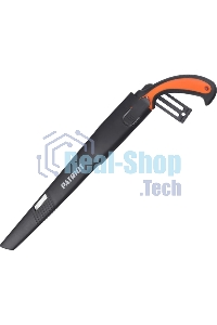 Ножовка садовая Patriot SP-270, нескладная, ножны, лезвие (япон.стальSK5,270 мм,7TPI), PP+TPR-ручка