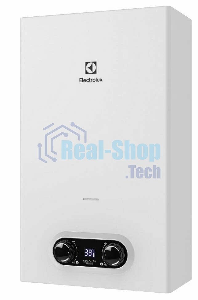 Колонка газовая Electrolux GWH 10 NanoPlus 2.0 20000Вт 10л/мин 550х328х180мм