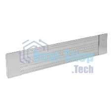 Инфракрасный обогреватель MTX IH-2000, серебристый, 2000 Вт, 20 м2, кабель с вилкой 1,8 м