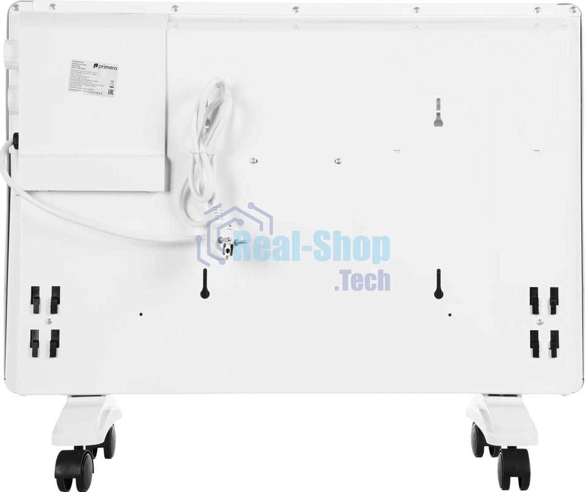 Конвектор Primera PHP-1500-MXB, белый, 1500 Вт, 20 м2, термостат