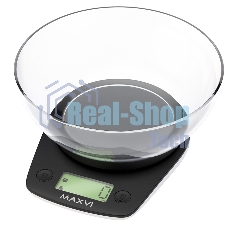 Весы кухонные Maxvi KS102P черный