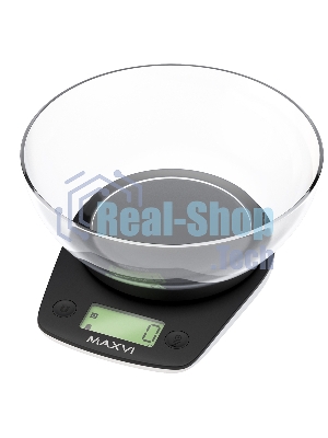Весы кухонные Maxvi KS102P черный