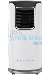 Кондиционер мобильный FUNAI JASMINE MAC-JS30CON03 9500 BTU, 20 м², 55 дБ, охлаждение, осушение, белый