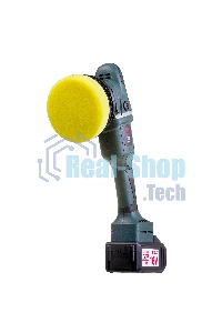 Профессиональная бесщеточная полировальная машина аккумуляторная KLPRO KLPS18B-80 (18В, Li-ion-2шт, 8.0А·ч, 125мм, М14, 2000-4800 об/мин З/У,сумка)