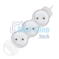 Удлинитель бытовой Smartbuy (SBE-10-3-07m-N) 3 гн х 7,0 м белый