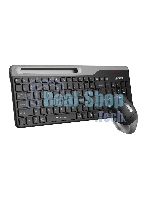 Комплект клавиатура+мышь A4Tech FStyler FB2535C беспроводной, USB + Bluetooth, 2000 DPI, черный