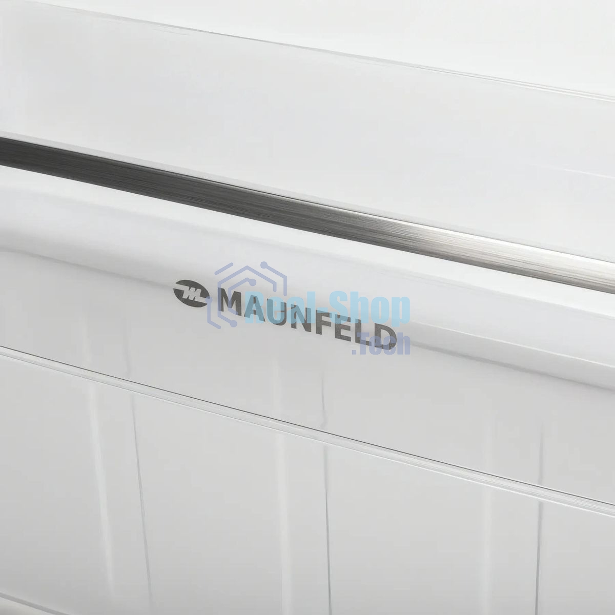 Холодильник Maunfeld MFF176SFW белый двухкамерный 187/75л морозилка снизу, ручная разморозка