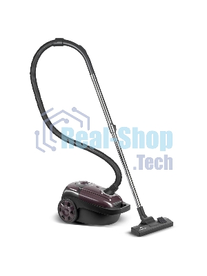 Пылесос EuroStek EVC-3512 коричневый, 500/2800 Вт, уборка сухая, пылесборник мешок 3,5 л