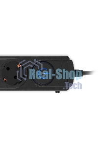 Сетевой фильтр Ippon BK-6-EU-5-10-B 5 м (6 розеток) черный (коробка)