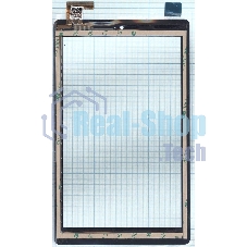 Сенсорное стекло (тачскрин) FPC-FC80J128-02, черное