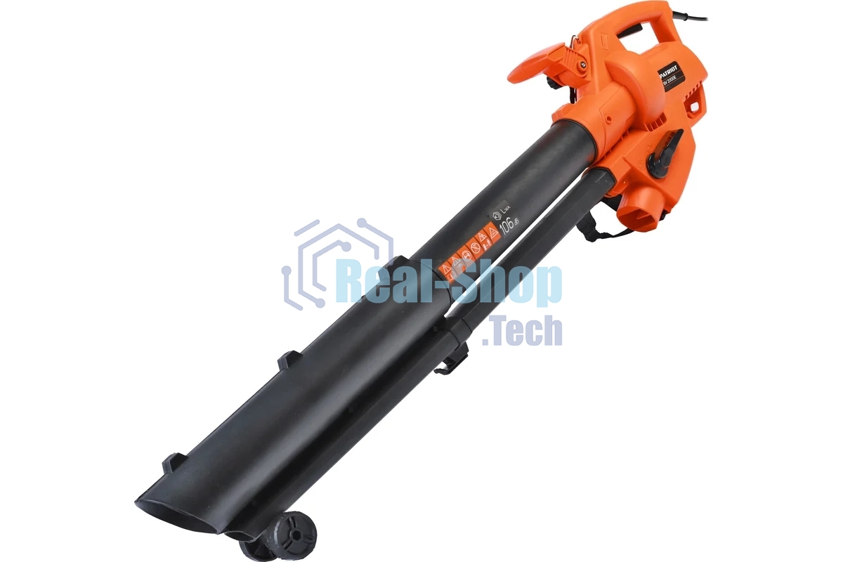 Воздуходувки, Садовые пылесосы PATRIOT PT BV2000E 755302451 Пылесос садовый Двигатель: 220 Вольт; Мощность двигателя: 2 кВт.; Скорость потока: 75 м/с; Вес: 4 кг