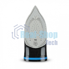 Утюг BQ SI1005 Black-Blue. 3000 Вт, Резервуар для воды 350 мл, Постоянная подача пара 60 г/мин, Паровой удар 200 г, Керамическое покрытие EasyGlidePRO, Защита от перегрева, Вертикальное отпраивание, LED индикатор, Мерный стакан для воды в комплекте, Автом