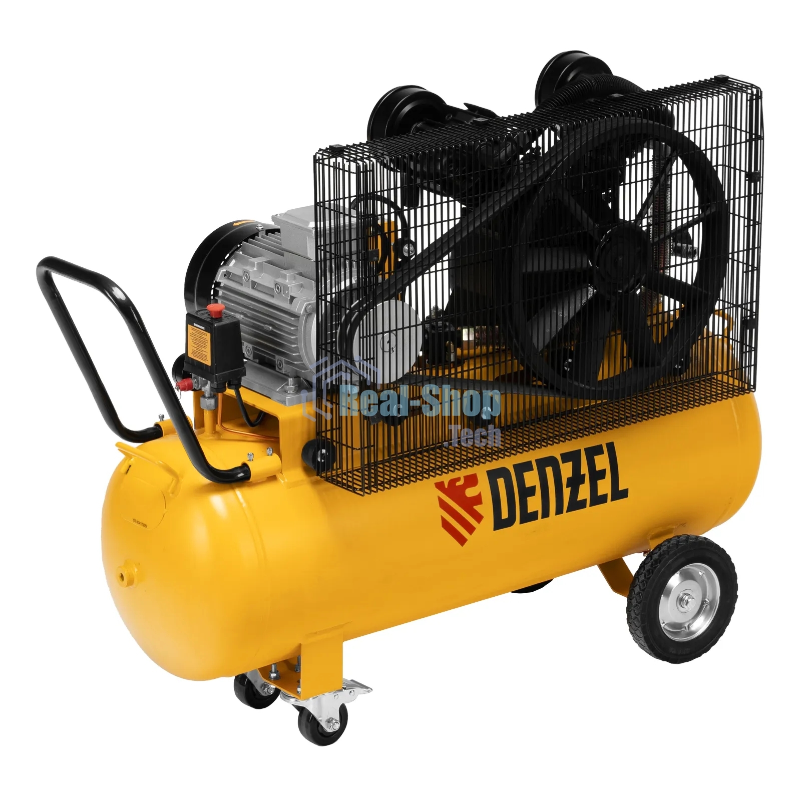Компрессор воздушный Denzel рем. привод BCV 4000-T/100, 4,0 кВт, 100 литров, 690 л/мин