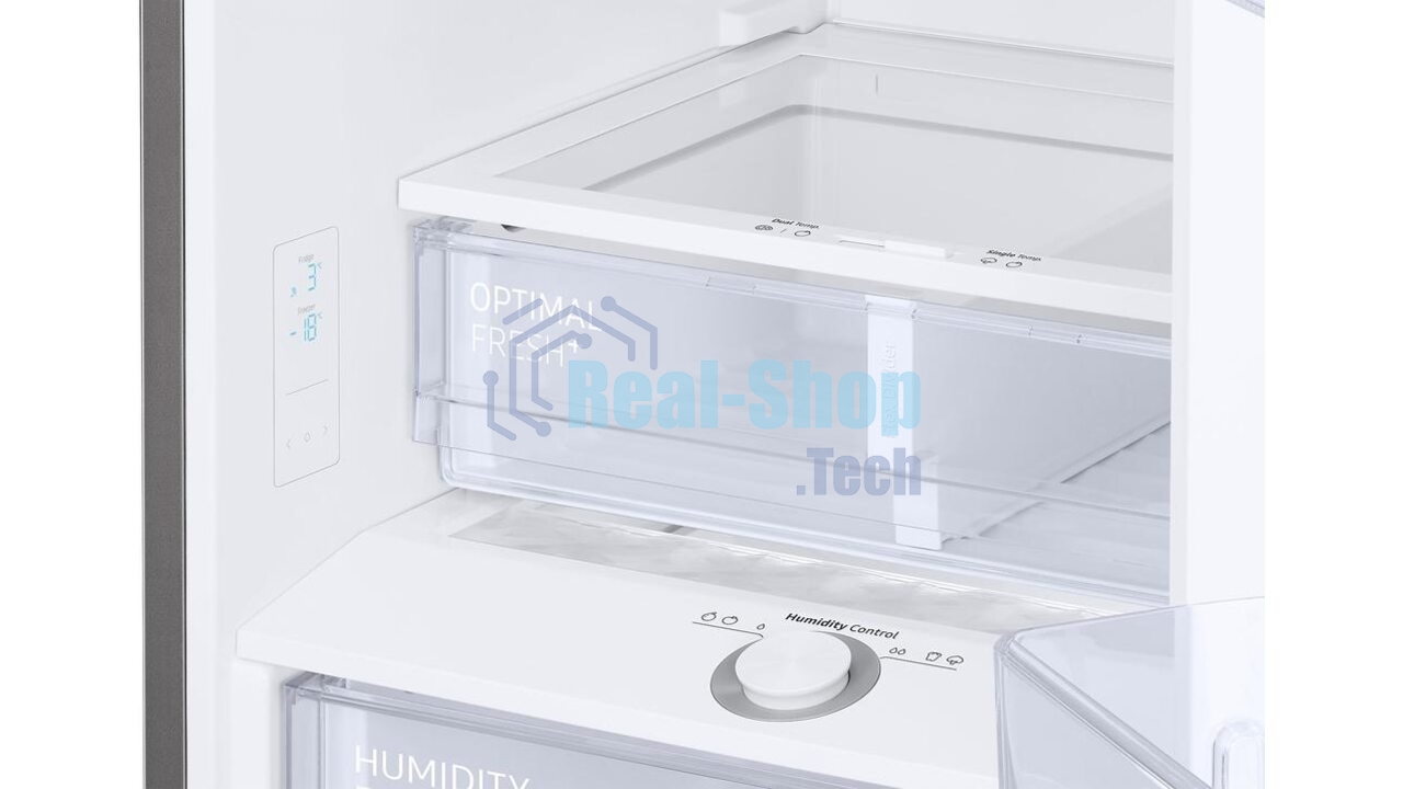 Холодильник Samsung RB38C6B3ES9/EF нержавеющая сталь двухкамерный 276/114 л морозилка снизу, No Frost