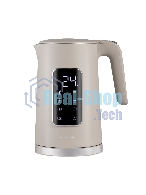Чайник электрический Maunfeld MGK-635DBG бежевый, 1,7 л, 2200 Вт