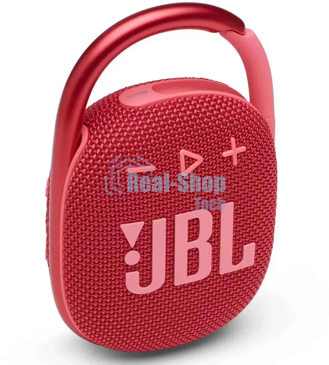 Колонка портативная JBL Clip 4 красный 5W 1.0 BT 15м 500mAh (JBLCLIP4REDAM)