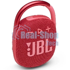 Колонка портативная JBL Clip 4 красный 5W 1.0 BT 15м 500mAh (JBLCLIP4REDAM)
