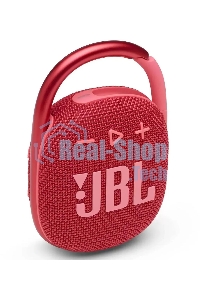 Колонка портативная JBL Clip 4 красный 5W 1.0 BT 15м 500mAh (JBLCLIP4REDAM)