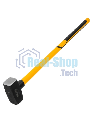 Кувалда Denzel 4000 г, кованая, фибергласовая рукоятка c TPR покрытием, 880 мм