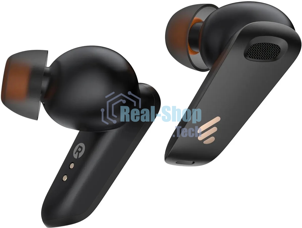 Наушники TWS Edifier NeoBuds S черный, внутриканальные, Bluetooth, активное шумоподавление, до 6 ч