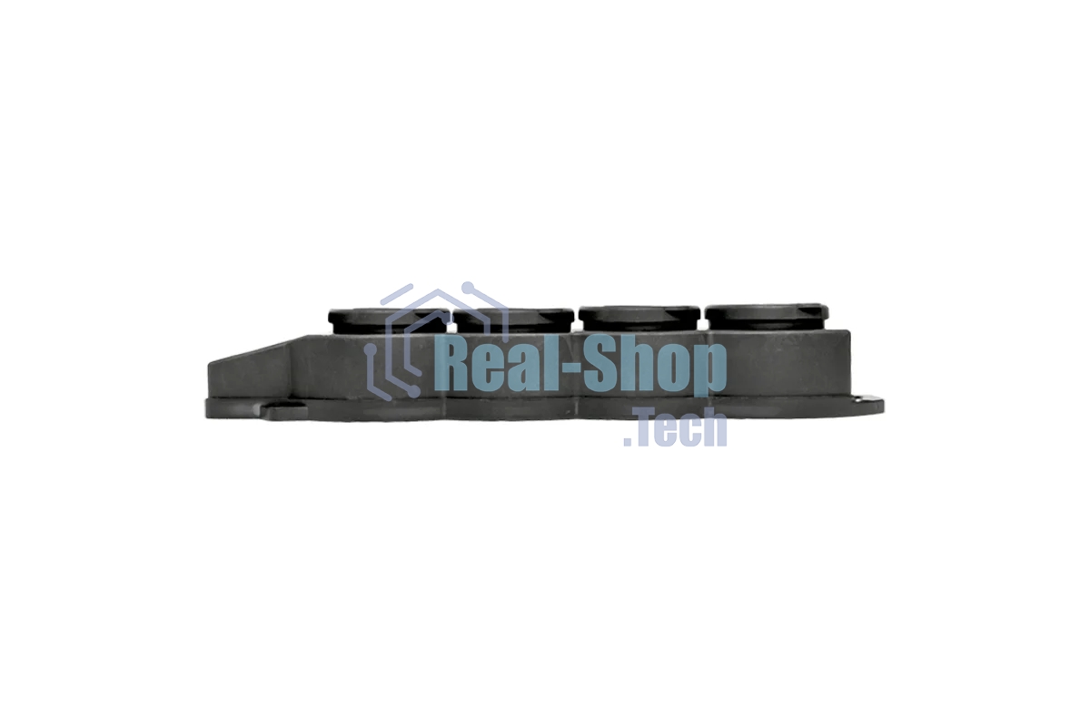 Розетка EKF RPS-020-16-230-44 PROxima четырехместная с защитными крышками каучуковая 230В 2P+PE 16A IP44